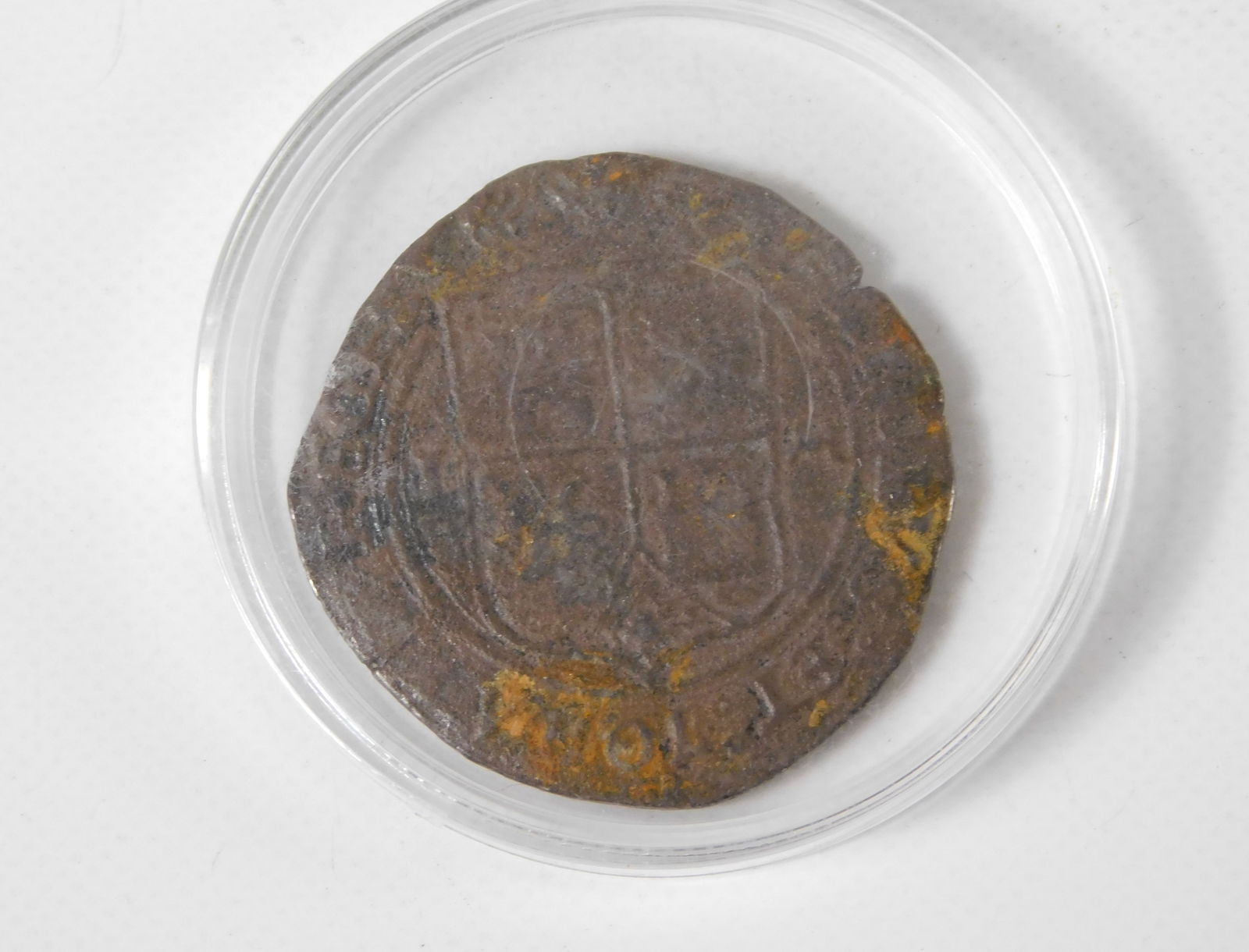 Pieces of Eight Coin is pictured.