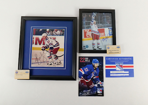 Baseball memorabilia for auction on April 24th.